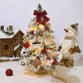 Mini kerstboom - groen - 30 cm