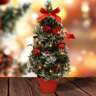 Mini kerstboom - groen - 40 cm