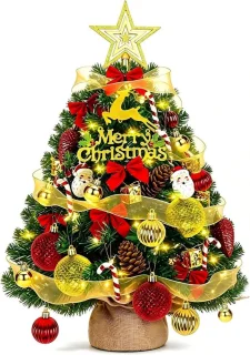 Mini-kerstboom, groen, 60 cm, kunststof