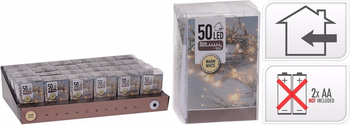 Mini kerstboom kunstboom 45 cm met verlichting
