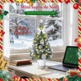 Mini-kerstboom - kunstkerstboom - kerstboom knutselpakket - 40 cm - zilver