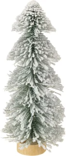 Mini kerstboom met LED-kerstspar, besneeuwd, 40 cm
