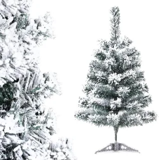 Mini kerstboom - tafeldecoratie - 45 cm - wit