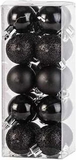 Mini kerstboom zwart H45 cm kunstboom