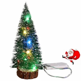 Mini-kunstkerstboom 10 cm groen