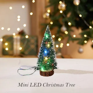 Mini kunstkerstboom 10 cm