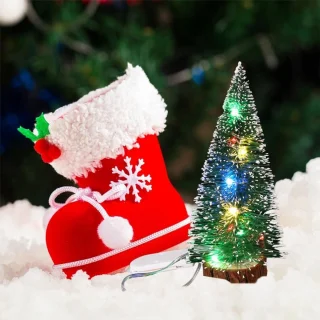 Mini kunstkerstboom 10 cm