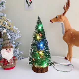 Mini kunstkerstboom 10 cm