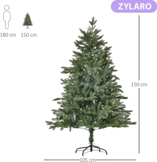 Mini Kunstkerstboom 150 cm Ø105 cm - Dennenboom