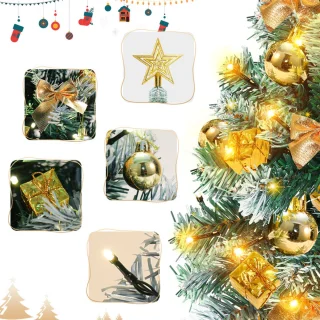 Mini Kunstkerstboom 40 cm - Goud