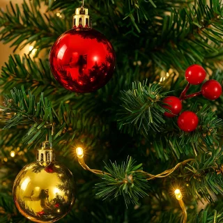 Mini kunstkerstboom 40 cm - tafelmodel