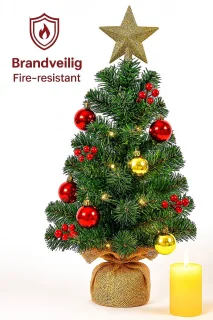 Mini kunstkerstboom 40 cm - tafelmodel