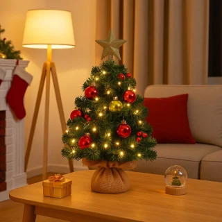 Mini kunstkerstboom 40 cm - tafelmodel