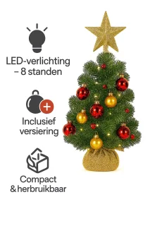 Mini kunstkerstboom 40 cm - tafelmodel