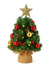 Mini kunstkerstboom 40 cm - tafelmodel review