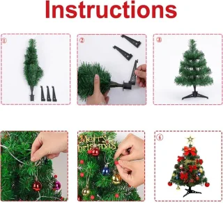 Mini Kunstkerstboom 45 cm