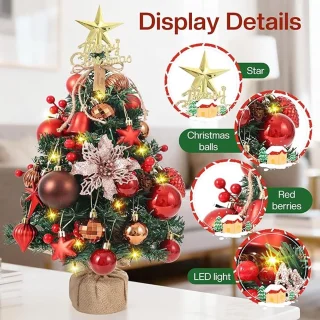 Mini kunstkerstboom 45 cm - tafelmodel