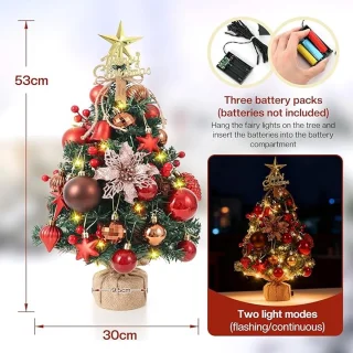 Mini kunstkerstboom 45 cm - tafelmodel