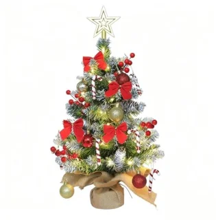 Mini kunstkerstboom 60 cm met LED
