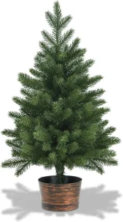 Mini kunstkerstboom 60 cm met pot