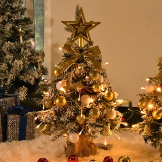 Mini kunstkerstboom 60 cm - tafelkerstboom