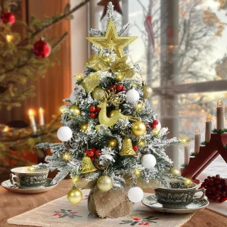 Mini kunstkerstboom 60 cm - tafelkerstboom