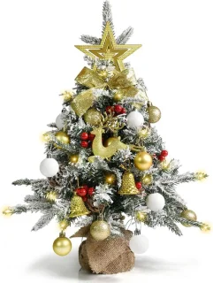 Mini kunstkerstboom 60 cm - tafelkerstboom