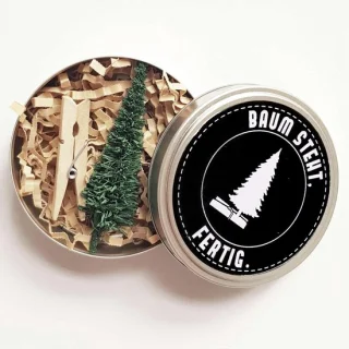 Mini kunstkerstboom 7 cm