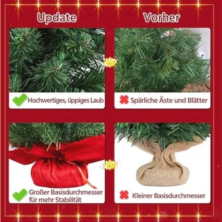 Mini Kunstkerstboom 90 cm - Tafelboom