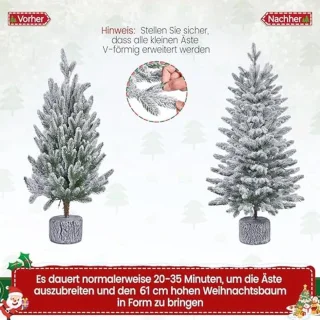 Mini Kunstkerstboom 94 cm