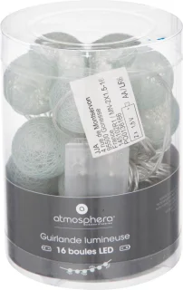 Mini kunstkerstboom groen met lichtsnoer 60 cm