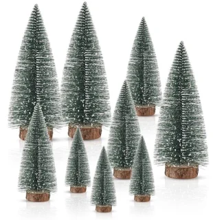 Mini kunstkerstboom groene dennenboom 10/15/20 cm