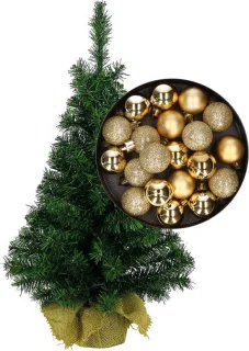 Mini kunstkerstboom H35 cm