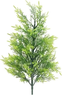 Mini kunstkerstboom tafeldecoratie 45 cm groen