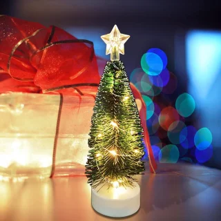 Mini Kunstkerstboom Tafelmodel - Set van 3 - Groen - 17/19/22 cm
