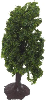 Miniatuur dennenboom 15 cm groen