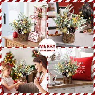 Miniatuur kerstboom - kunstkerstboom tafeldecoratie