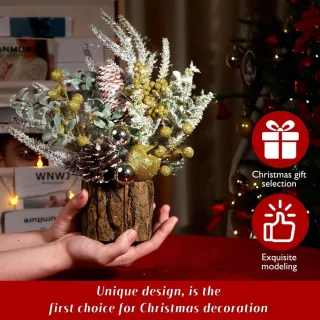 Miniatuur kerstboom - kunstkerstboom tafeldecoratie