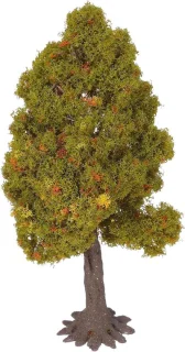 Miniatuur modelbomen 15,5 cm - meerkleurig