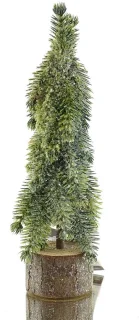 Minikerstboom met houten voet