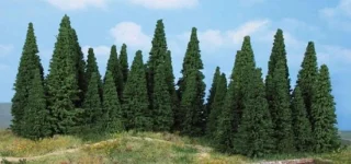 Model Bomen kunstbomen meerkleurig