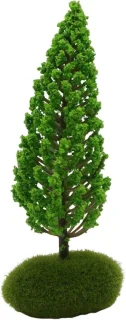 Model landschapsbomen kunstmatige boom 10 x 7 x 5 cm groen