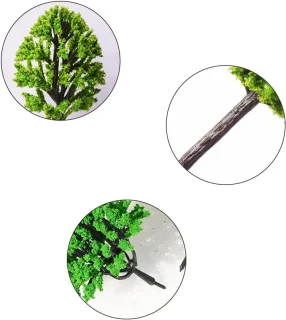 Model Trees 55-delig Miniatuur Mix Kleur