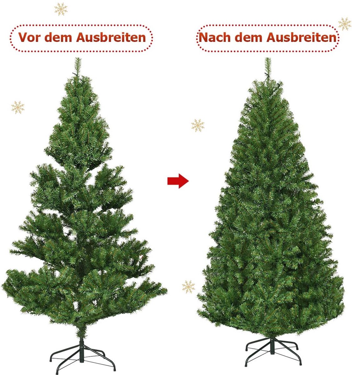 Monkey's Kunstkerstboom Groen 180 cm