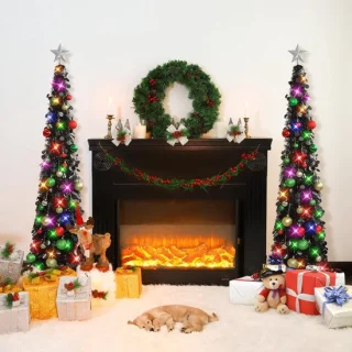 Mrs. Jones 5ft Opvouwbare Kerstboom Met Stand