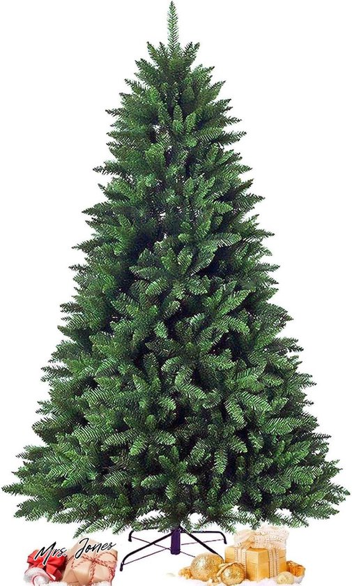 Mrs. Jones Kunstkerstboom 180 cm PVC met metalen standaard