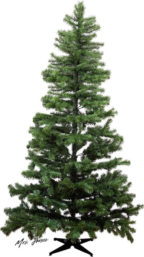 Mrs. Jones Kunstkerstboom 210 cm Groen met Metalen Voet