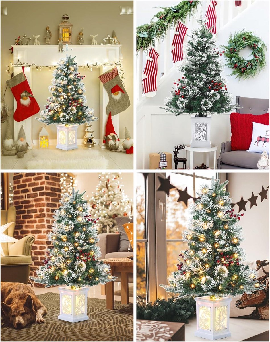 Mrs. Jones Kunstkerstboom 90 cm 2 stuks