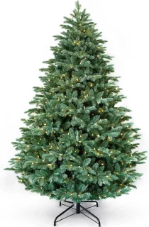 Mulberry Green Fir Hinged kunstkerstboom 228 cm