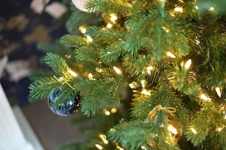 Mulberry Green Fir Hinged kunstkerstboom 228 cm